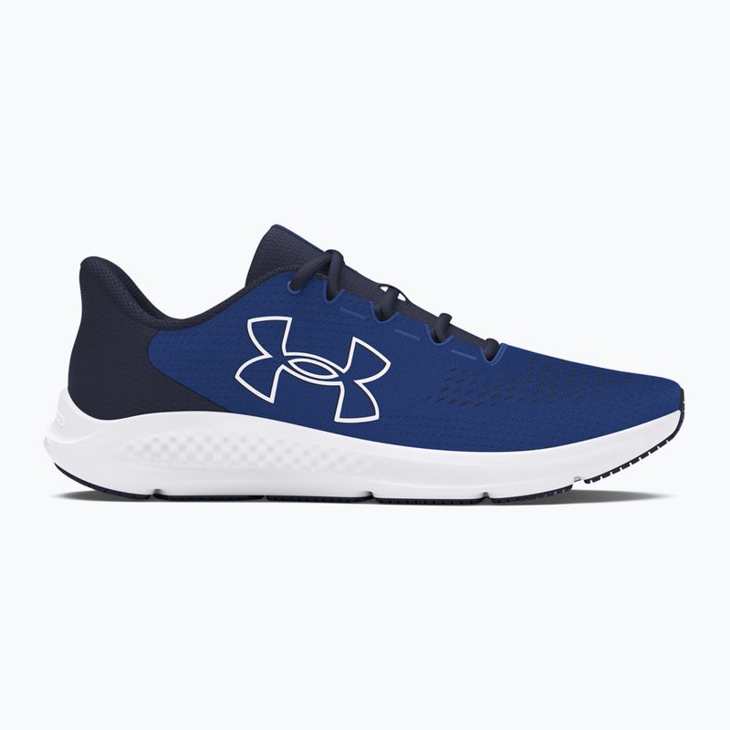 Ανδρικά αθλητικά παπούτσια Under Armour Charged Pursuit 3 Big Logo tech blue/midnight navy/white running shoes 9