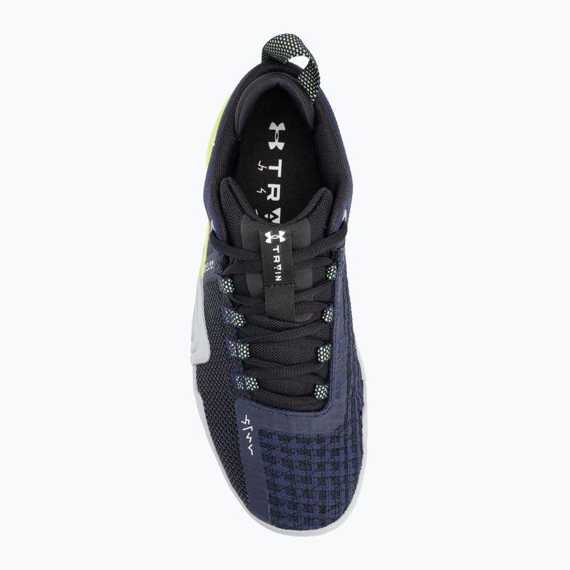 Under Armour ανδρικά παπούτσια προπόνησης TriBase Reign 6 midnight navy/morph green/white 5