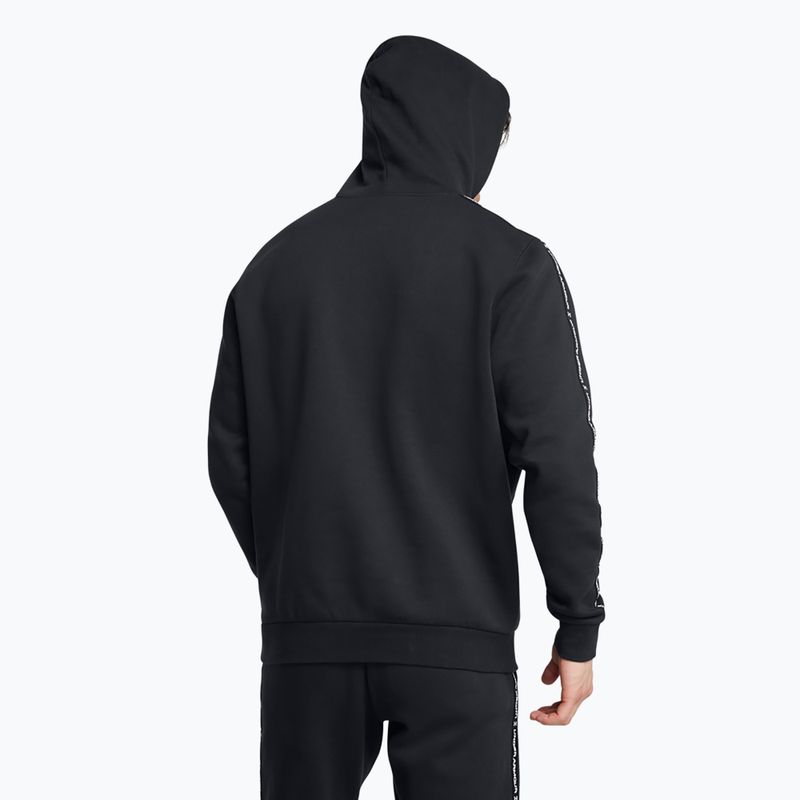 Ανδρικό φούτερ Under Armour Icon Fleece HD black/white 3