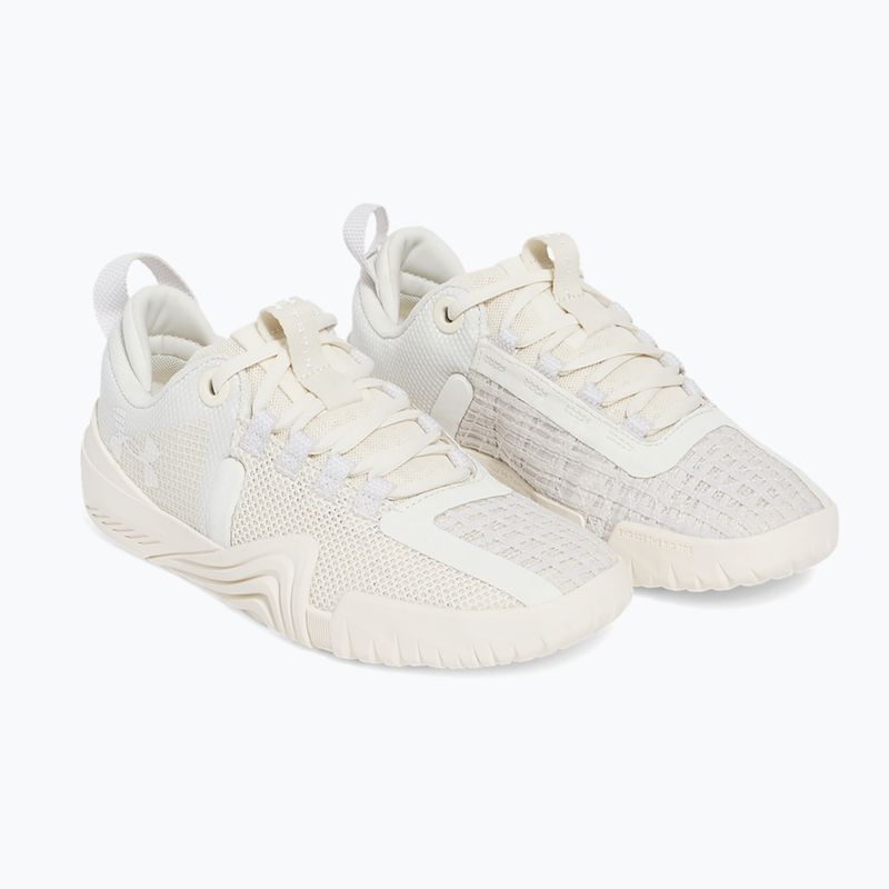 Under Armour TriBase Reign 6 ivory dune/stone/white γυναικεία παπούτσια προπόνησης 3