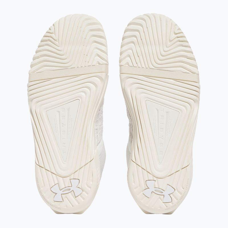 Under Armour TriBase Reign 6 ivory dune/stone/white γυναικεία παπούτσια προπόνησης 5