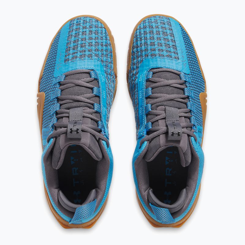 Under Armour TriBase Reign 6 ανδρικά αθλητικά παπούτσια προπόνησης Αιθέρας μπλε/καστλέροκ/μαύρο 4