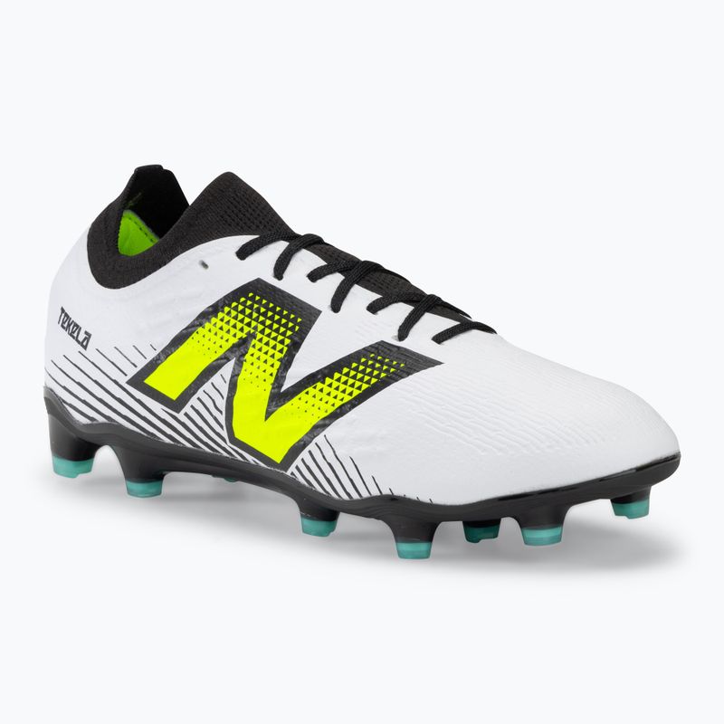 Ανδρικά παπούτσια ποδοσφαίρου New Balance Tekela Magia Low Laced V4+ FG white