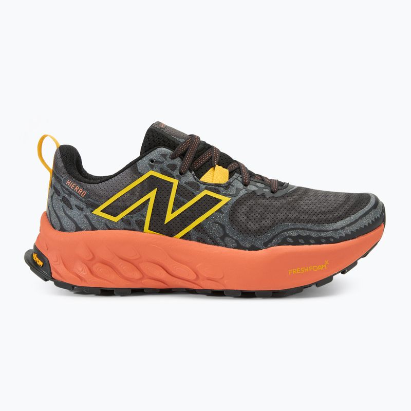 New Balance Fresh Foam X Hierro v8 μαύρο/κίτρινο ανδρικά παπούτσια για τρέξιμο 2