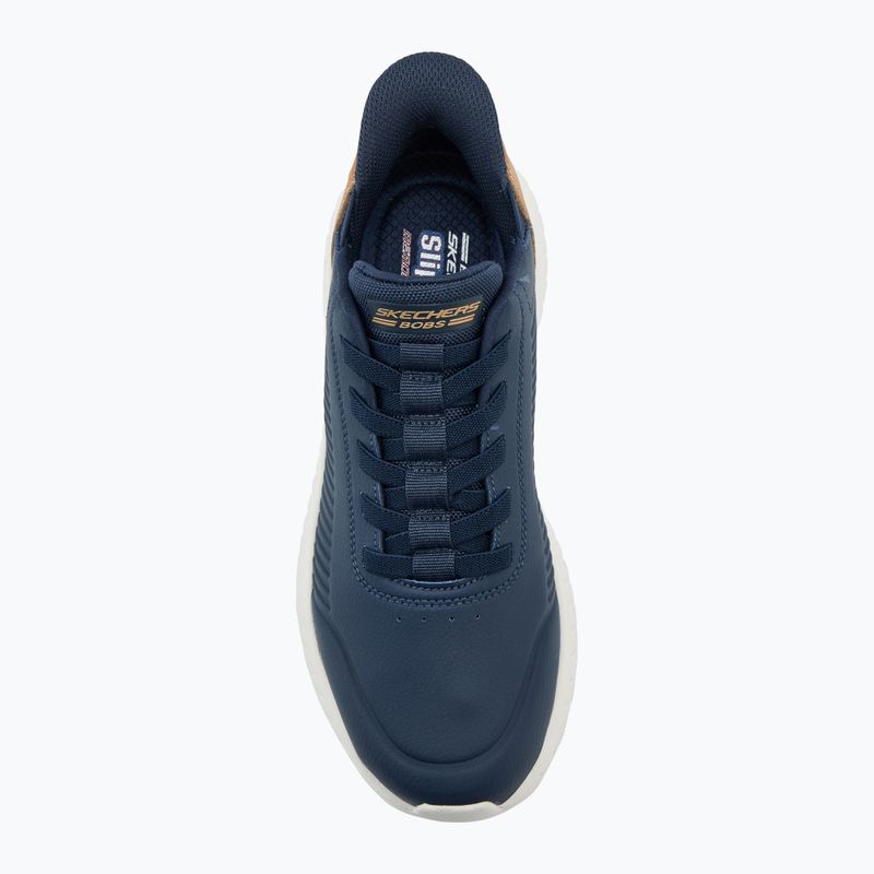 Ανδρικά παπούτσια SKECHERS Bobs Squad Chaos Heel Preferred navy 5