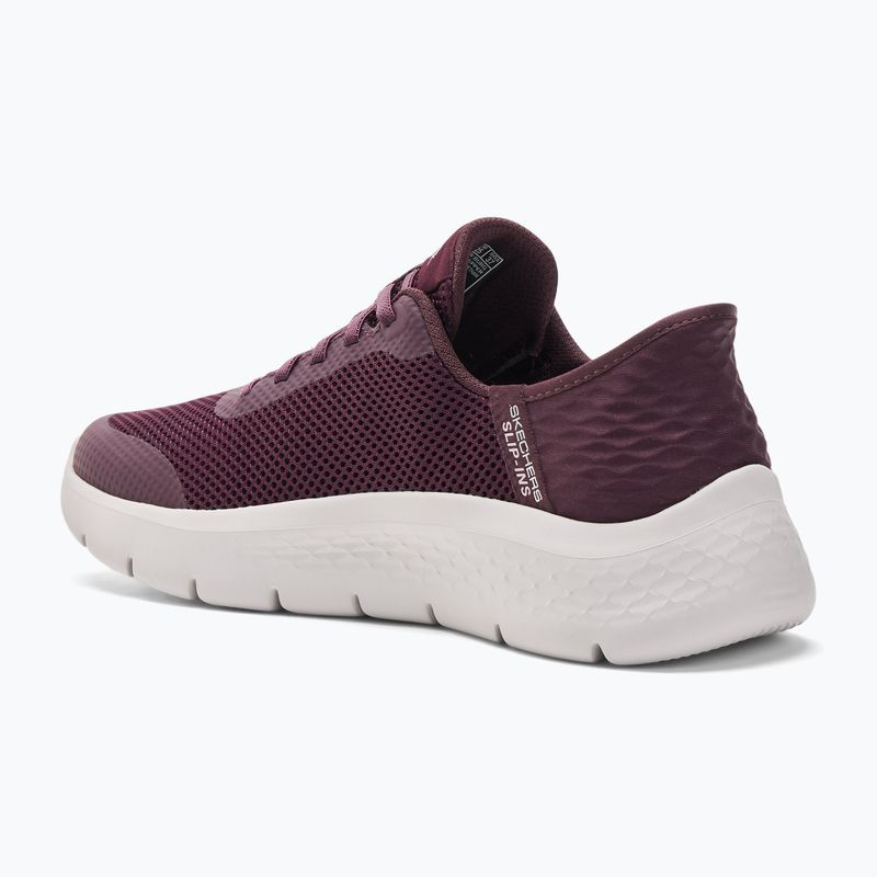 Γυναικεία παπούτσια SKECHERS Go Walk Flex Grand Entry burgundy 3