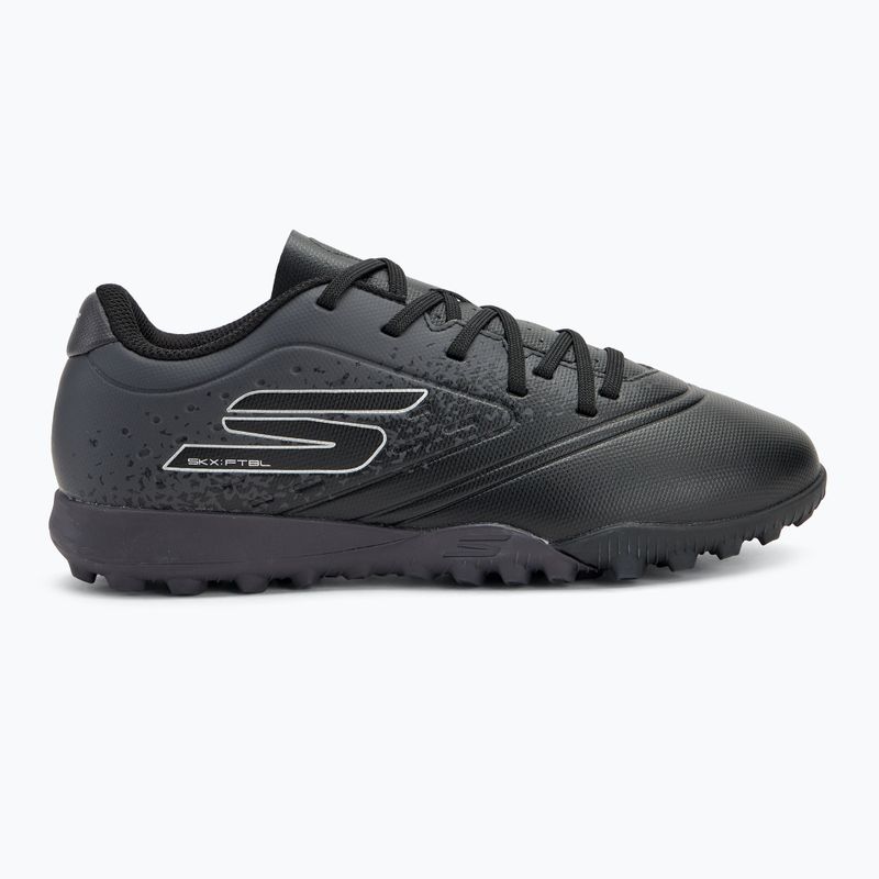 Skechers Razor Gold 1.5 TF μαύρο/ασημί παιδικά ποδοσφαιρικά παπούτσια 2