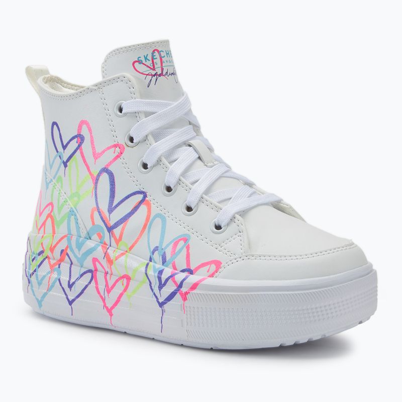 Παιδικά παπούτσια SKECHERS Hyperlift Love Daze white/multicolor