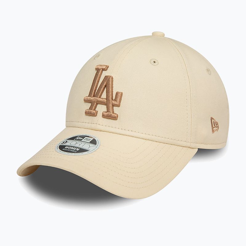 Γυναικείο καπέλο μπέιζμπολ New Era Wmns Le 940 La Dodgers light beige 2