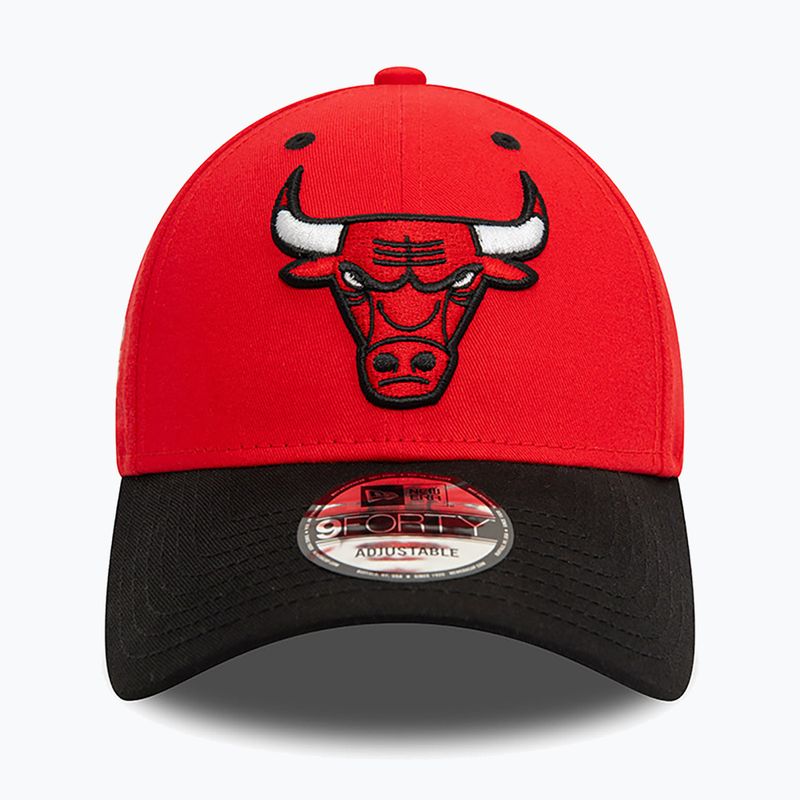 Καπέλο μπέιζμπολ New Era Side Patch 940 Bulls red 4