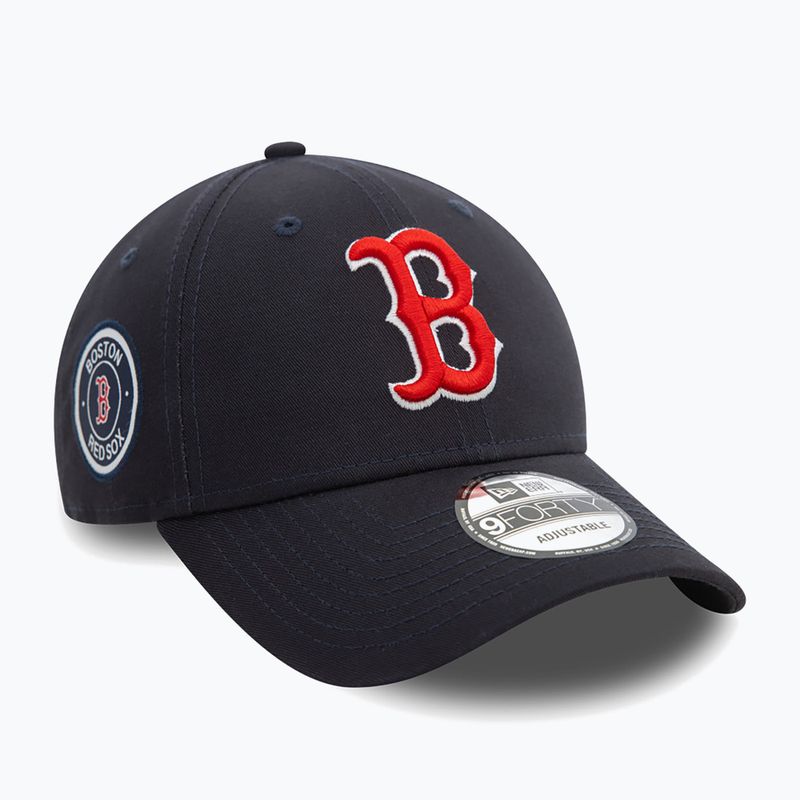 Καπέλο μπέιζμπολ New Era Side Patch 940 Red Sox navy