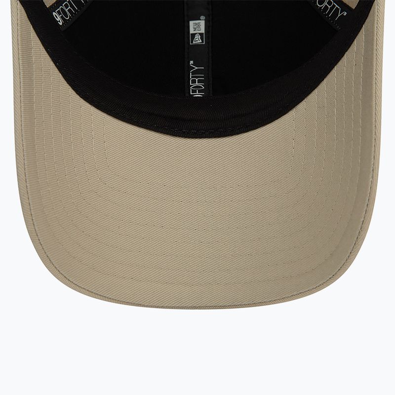 Καπέλο μπέιζμπολ New Era Metallic Pin 940 Nyy light beige 5