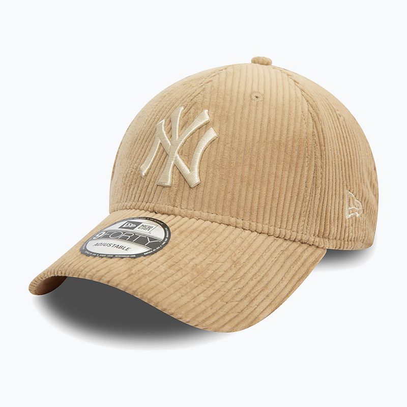 Καπέλο μπέιζμπολ New Era Cord 940 Nyy med beige 2