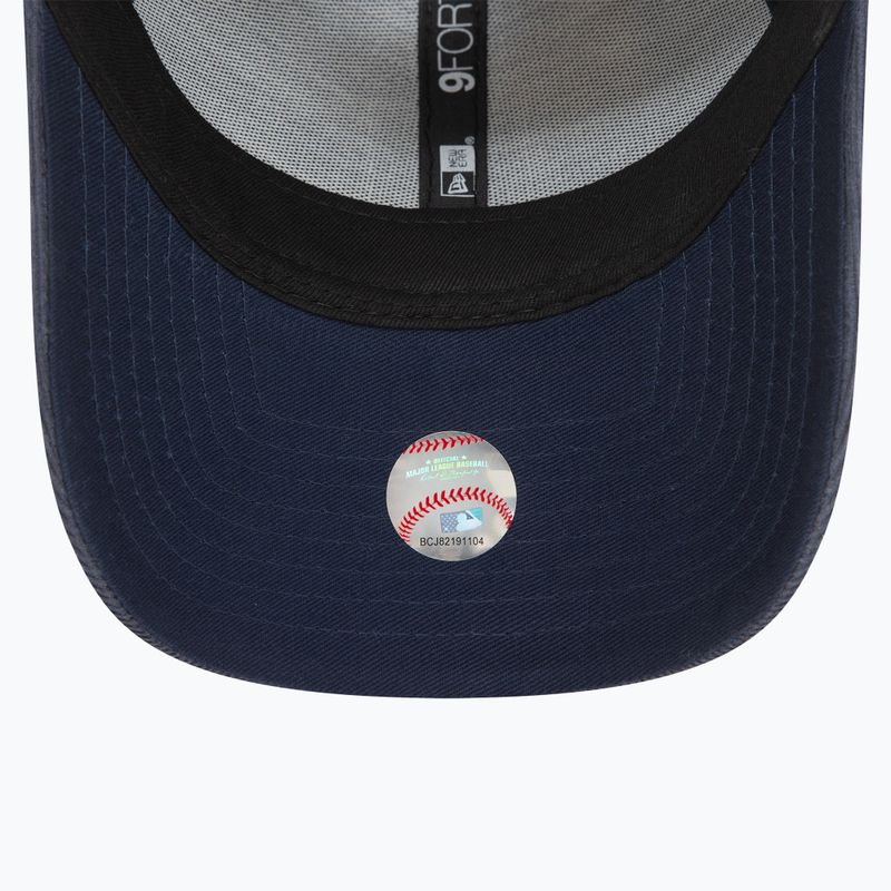 New Era Cord Patch 9FORTY Los Angeles Dodgers σκούρο μπλε καπέλο μπέιζμπολ 5