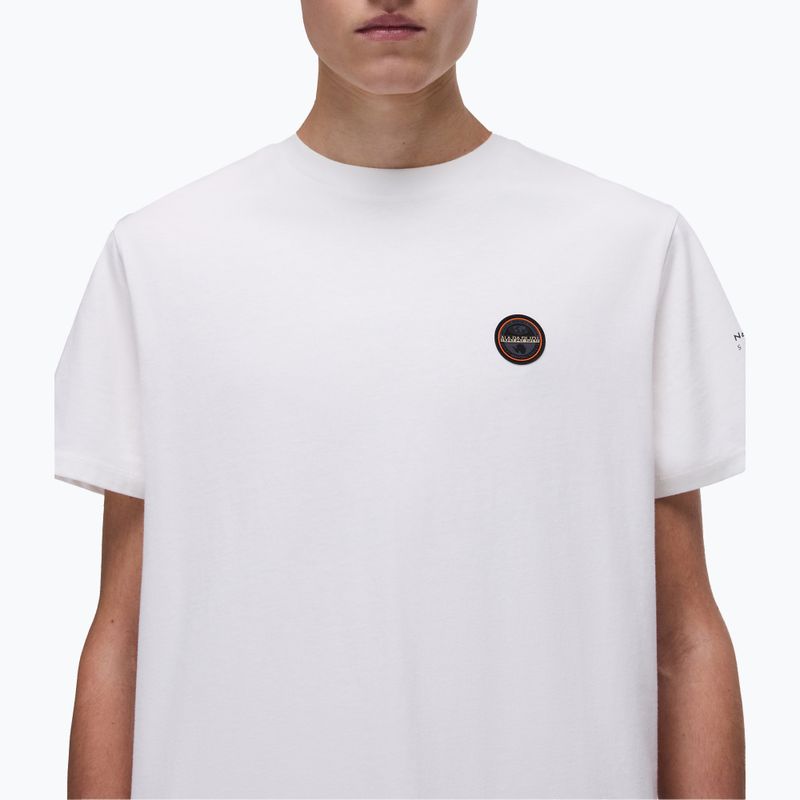 Ανδρικό t-shirt Napapijri S-Badge λευκός ερωδιός 3