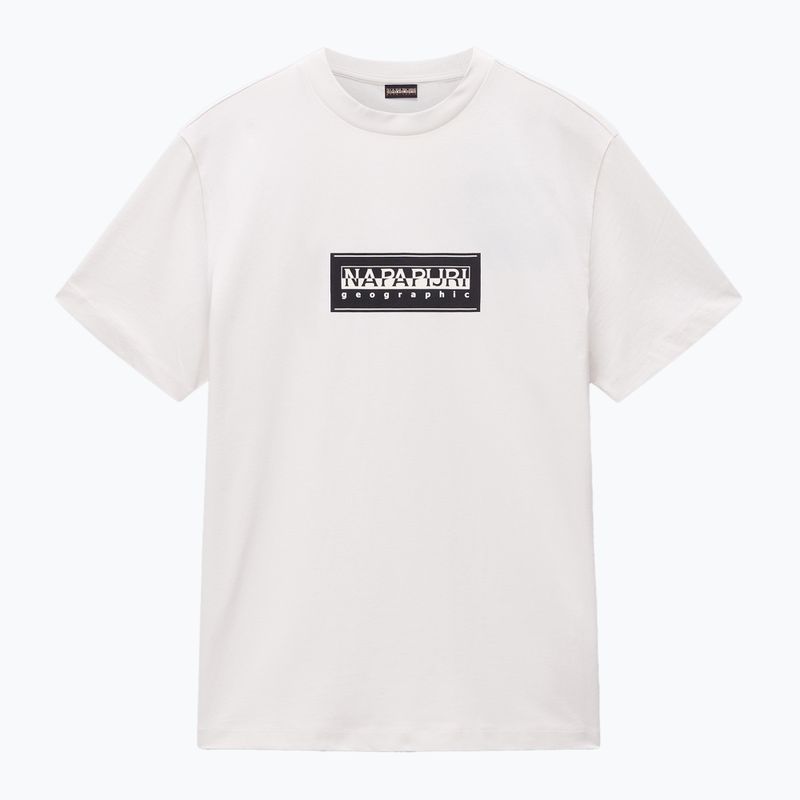 Ανδρικό Napapijri S-Box Logo λευκό whisper T-shirt 4