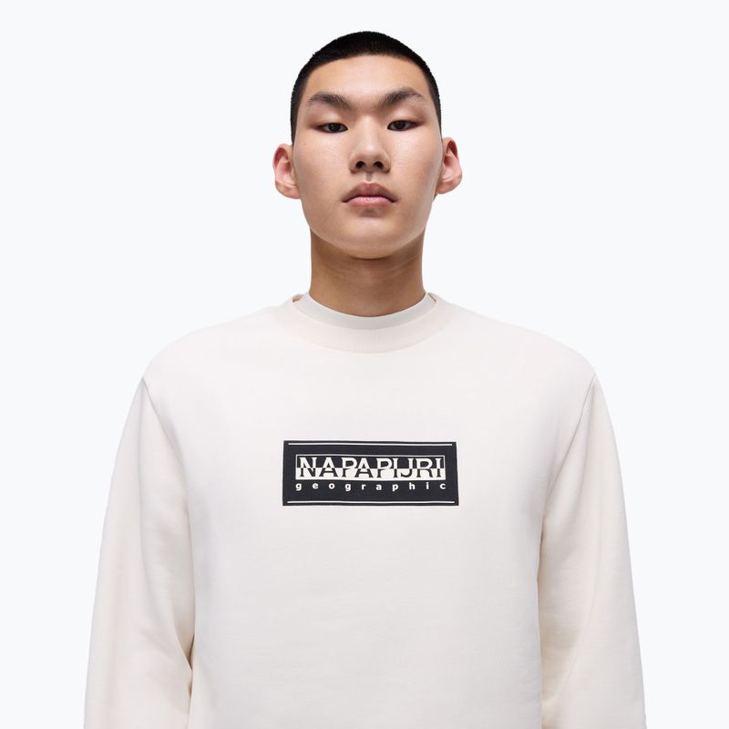 Ανδρικό φούτερ Napapijri B-Box Logo C λευκό whisper 3