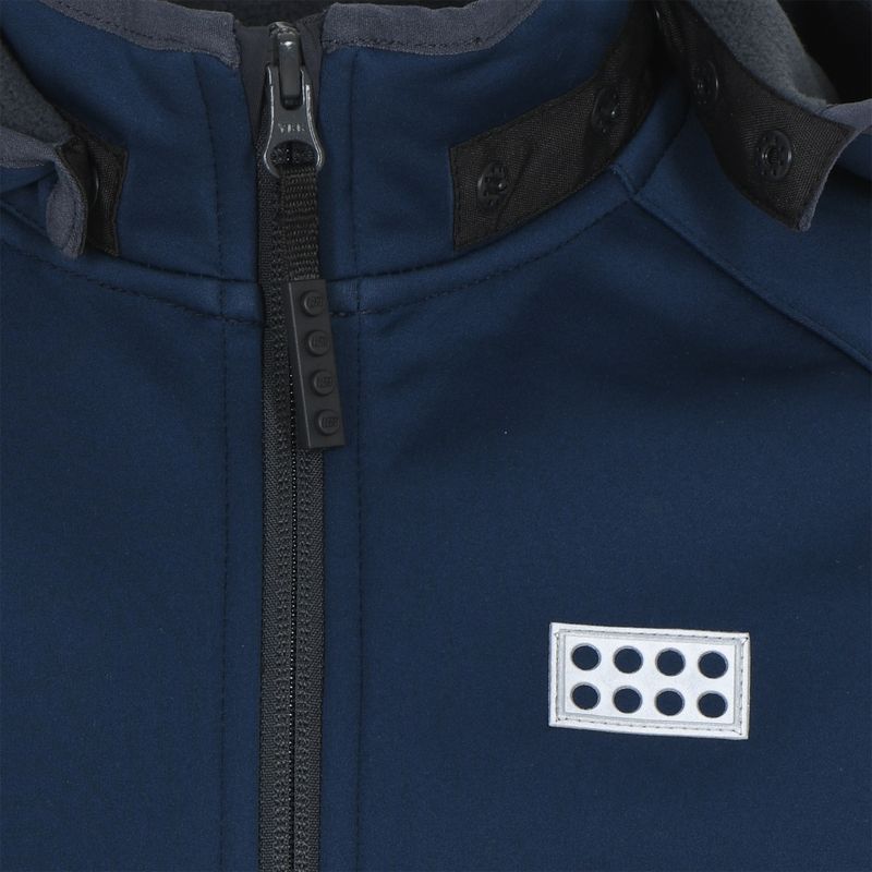 Παιδικό softshell μπουφάν LEGO Lwsky 764 navy blue 11010179 3