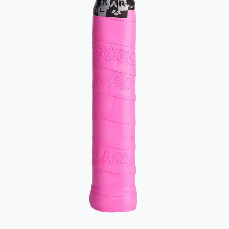 Περιτύλιγμα ρακέτας σκουός Karakal Pu Super Grip pink / black 2