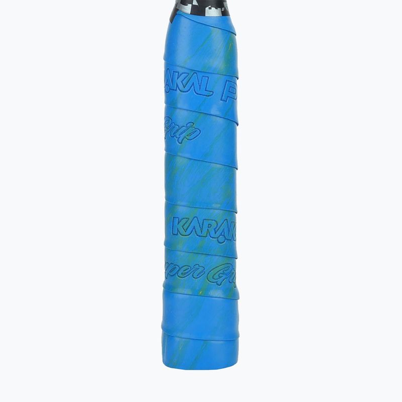 Περιτύλιγμα ρακέτας σκουός Karakal Pu Super Grip Multi blue / yellow 2