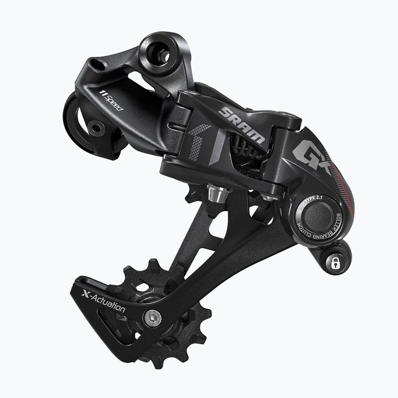 SRAM AM RD GX 1X11SPD Μακρύς κλωβός πίσω ντεραγιέρ μαύρο 00.7518.081.000