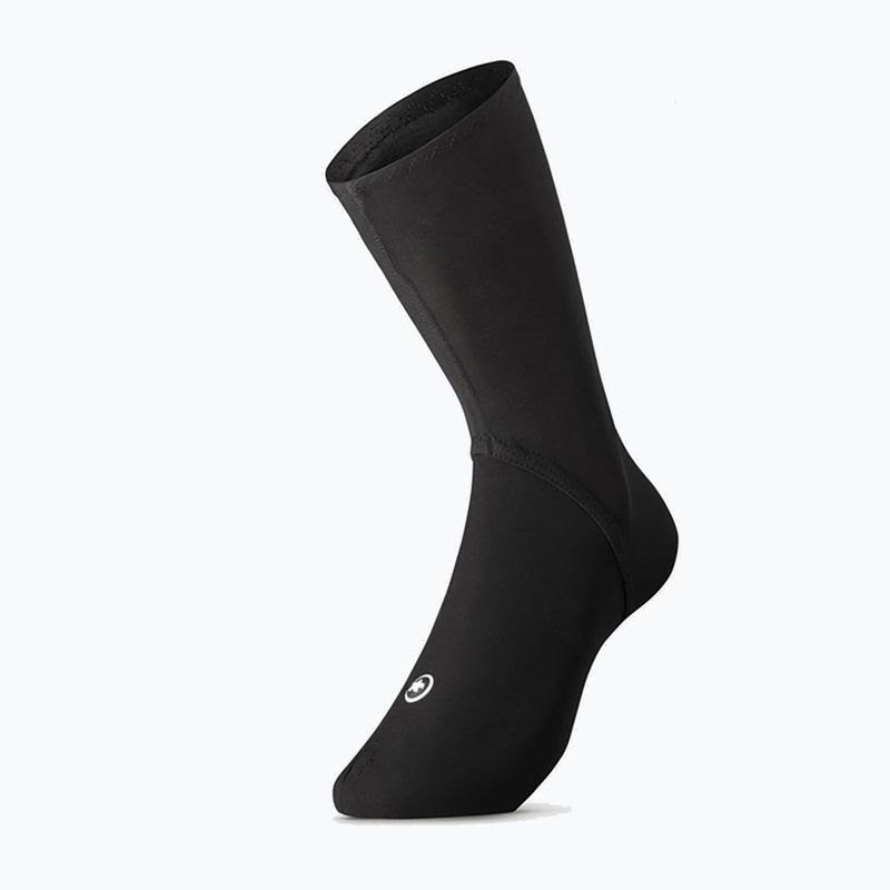 ASSOS Άνοιξη Φθινόπωρο Booties προστατευτικά παπουτσιών ποδηλασίας μαύρο