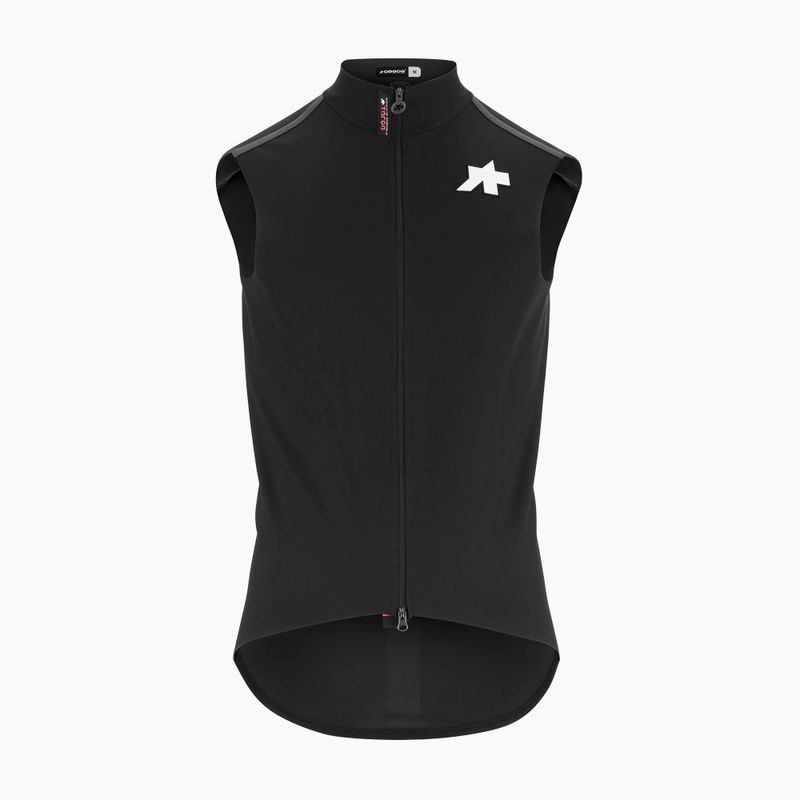 ASSOS Equipe RS Άνοιξη Φθινόπωρο Gilet Targa ποδηλατικό γιλέκο μαύρο 11.34.385.10.L