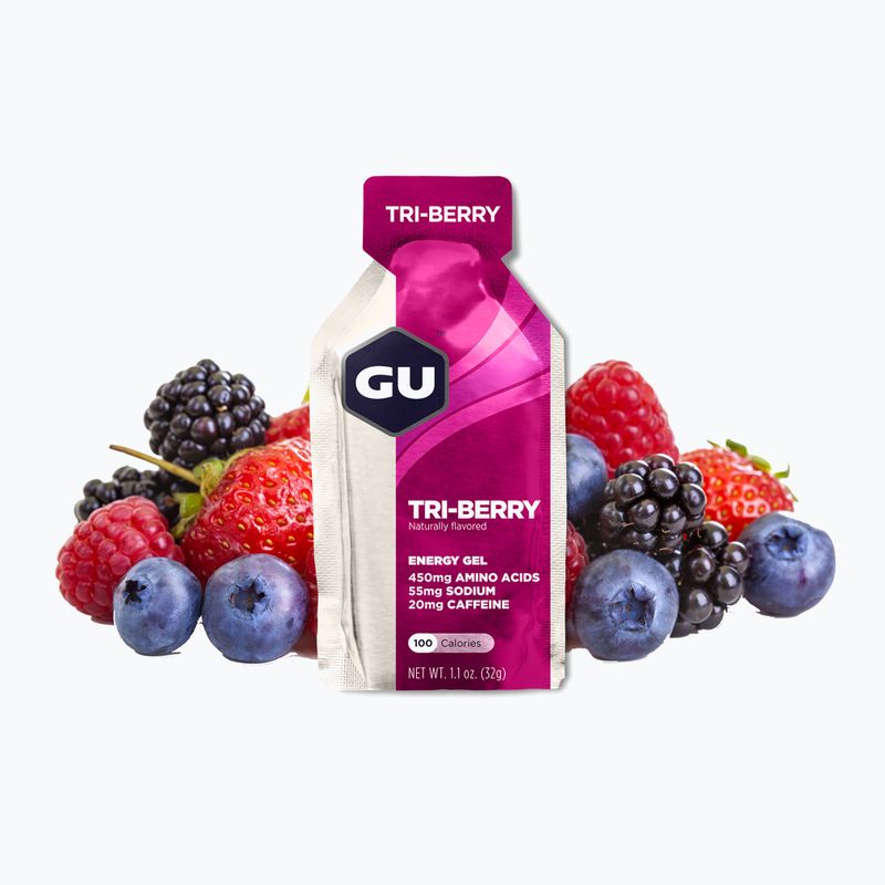 Ενεργειακό τζελ GU Energy Gel 32 g triberry 2