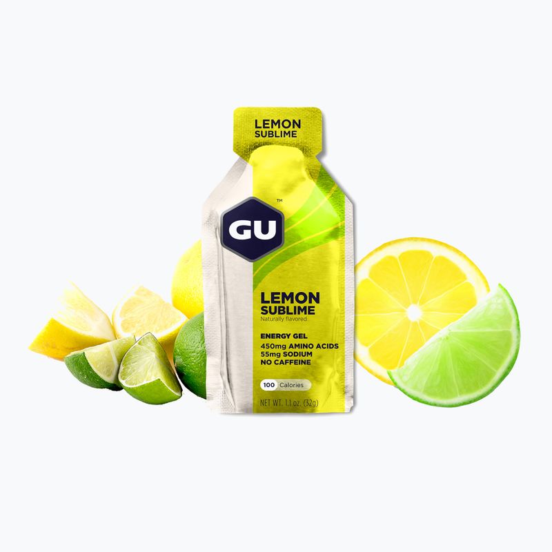 Ενεργειακό τζελ GU Energy Gel 32 g lemon sublime 2