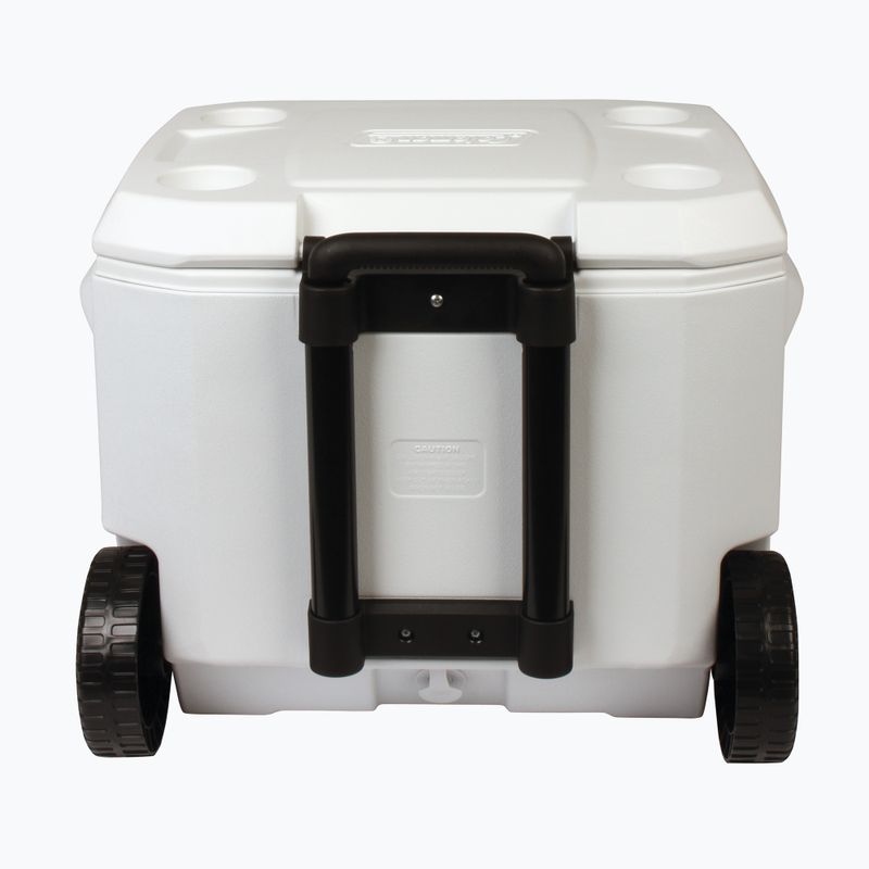 Coleman 50QT τροχήλατο ψυγείο θαλάσσιων περιηγήσεων λευκό 3000005137 5