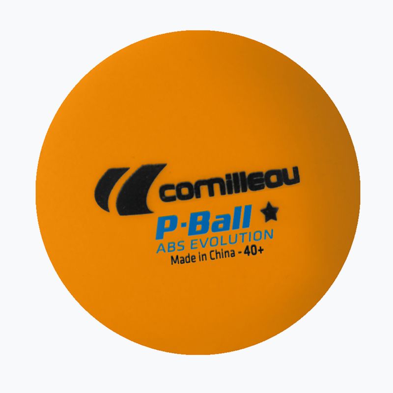 Cornilleau P-Ball* ABS EVOLUTION 72 μπάλες επιτραπέζιας αντισφαίρισης. Πορτοκαλί 2