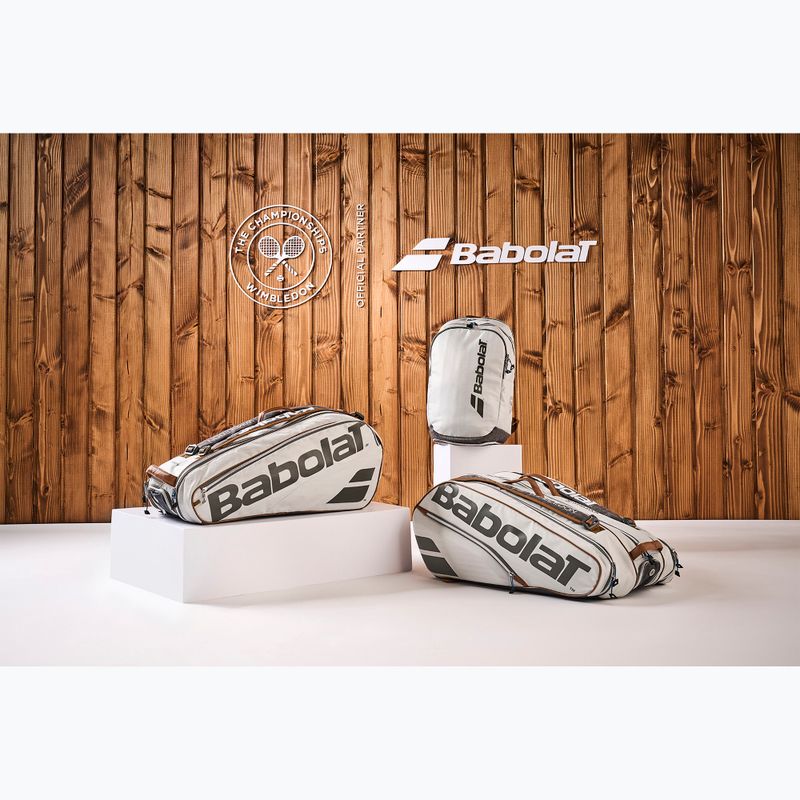 Babolat RH X9 Pure Wimbledon τσάντα τένις 73 l λευκό 5