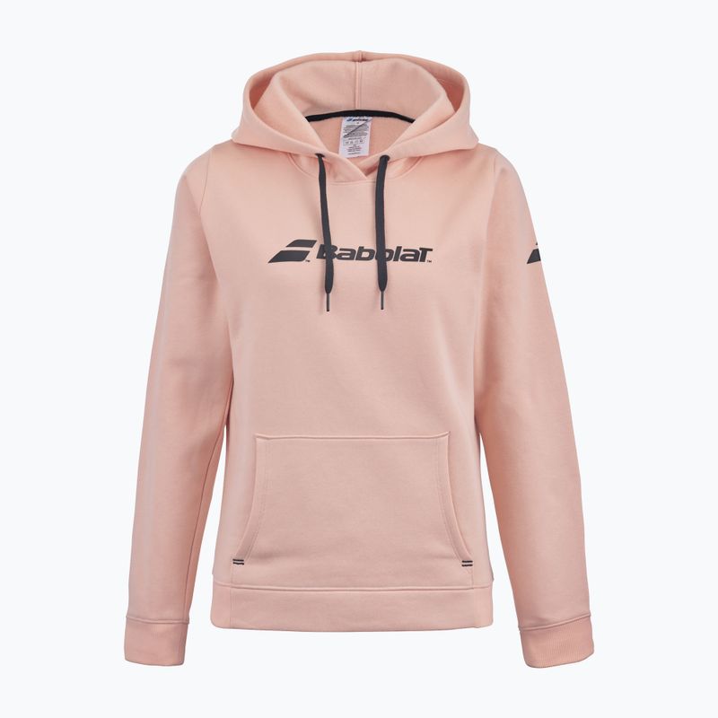 Γυναικείο φούτερ για τρέξιμο Babolat Exercise Hood Sweat tropical peach