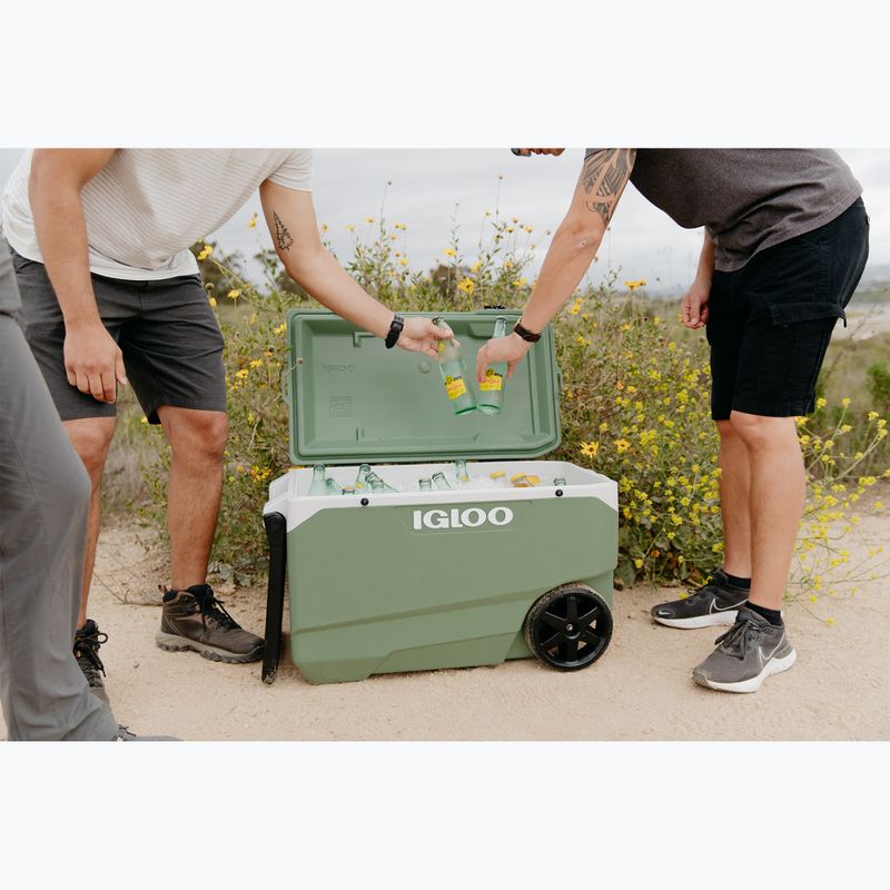 Τουριστικό ψυγείο Igloo Ecocool Latitude 90 Qt Roller 85 l vintage green 11