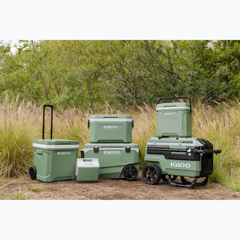 Τουριστικό ψυγείο Igloo Ecocool Latitude 90 Qt Roller 85 l vintage green 14