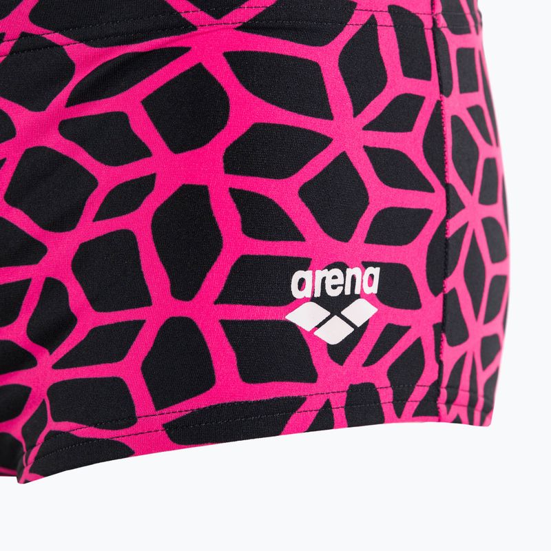 Ανδρικά arena Carbonics Low Waist Swim Shorts μαύρο/ροζ 000053 3