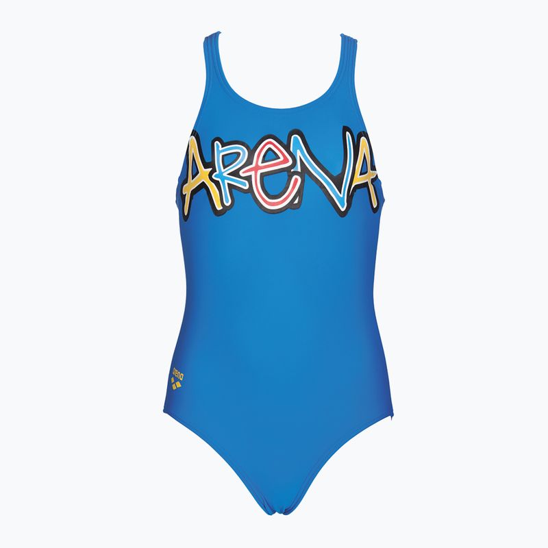 Παιδικό ολόσωμο μαγιό arena Sparkle One Piece L μπλε 000109 4