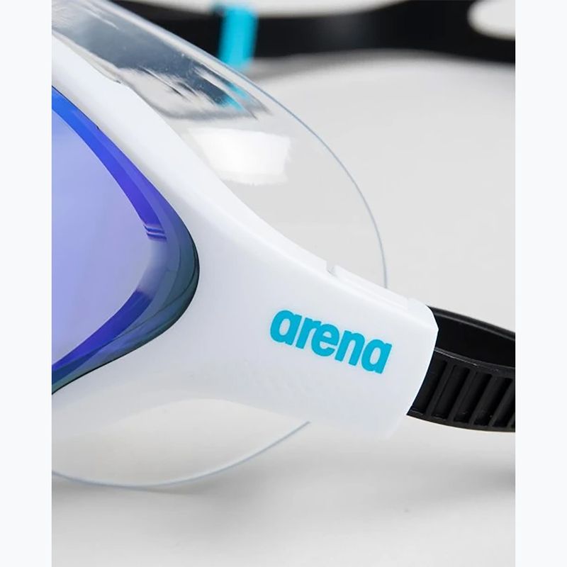 Μάσκα κολύμβησης arena The One Mask Mirror blue/white/black 15