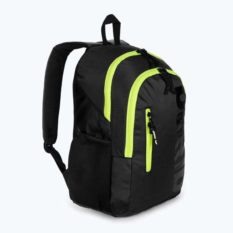 Σάκος πλάτης arena Spiky III 30 l dark smoke/neon yellow 2