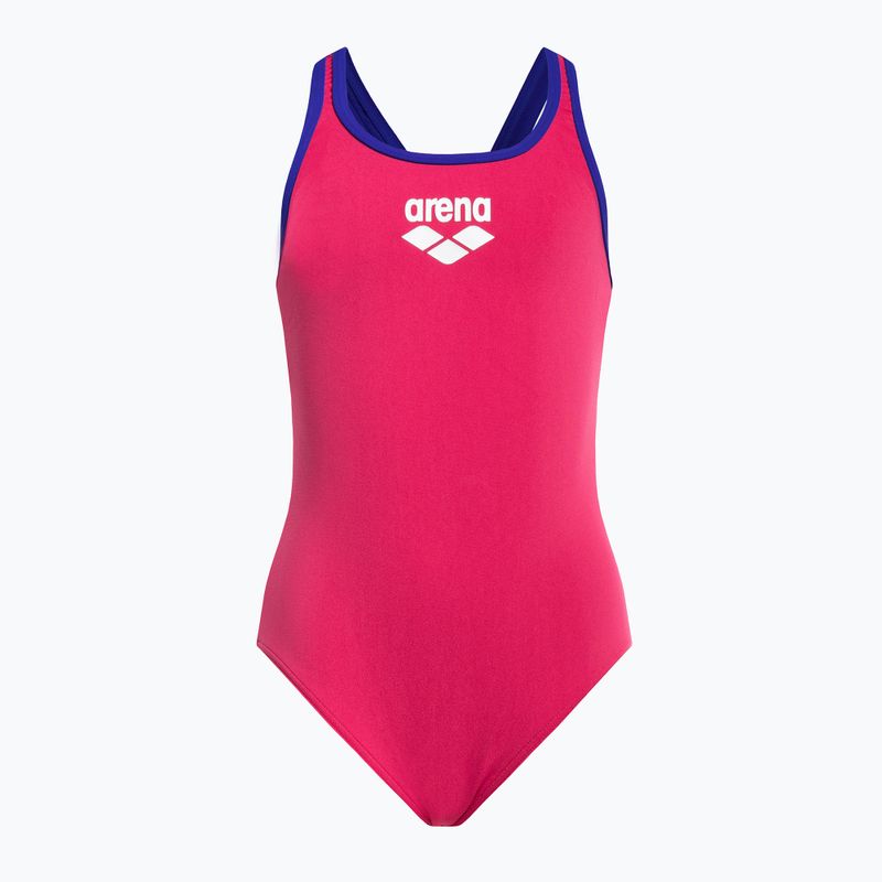 Παιδικό μαγιό arena Biglogo Swim Pro Back One Piece ροζ 001332/980