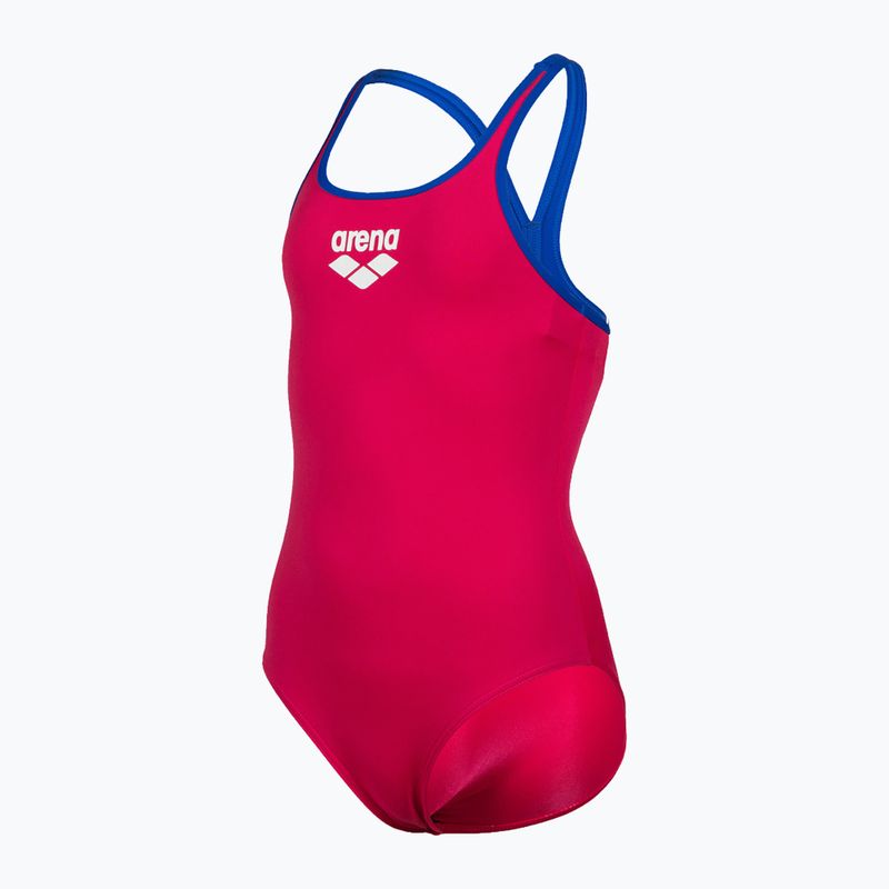 Παιδικό μαγιό arena Biglogo Swim Pro Back One Piece ροζ 001332/980 4