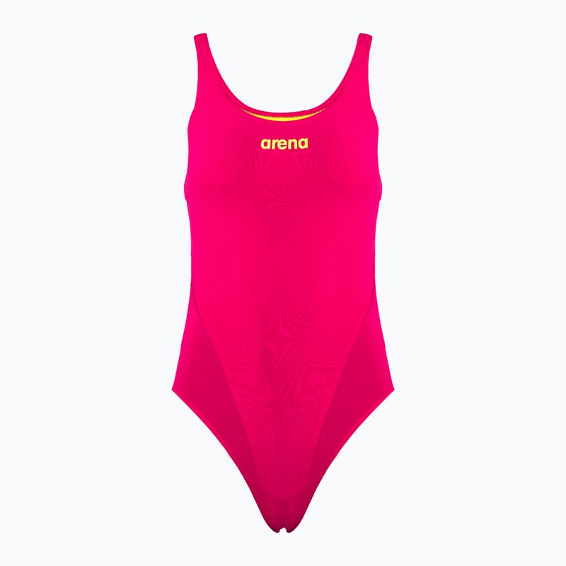 Γυναικείο ολόσωμο μαγιό arena Team Swim Tech Solid κόκκινο 004763/960