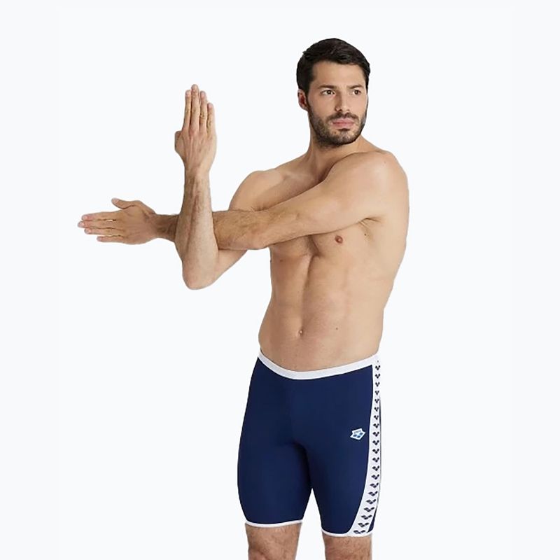 Ανδρικό arena Icons Swim Jammer Solid navy/white 5