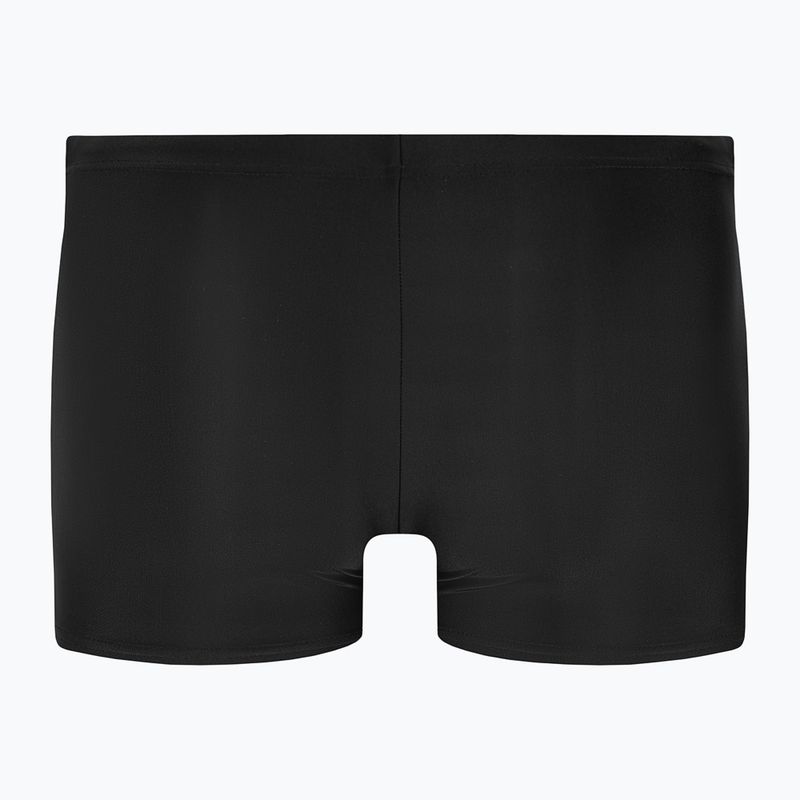 Arena Icons Swim Short Solid μαύρο/λευκό μποξεράκι για κολύμπι 2