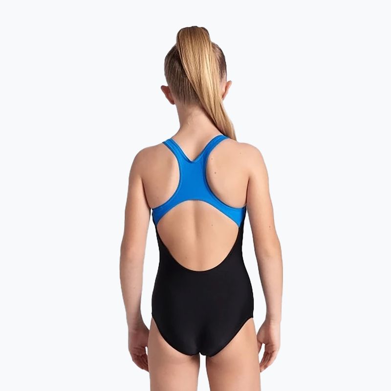 Παιδικό ολόσωμο μαγιό arena Kikko V Swim Pro Back μαύρο/μπλε πορσελάνη 7