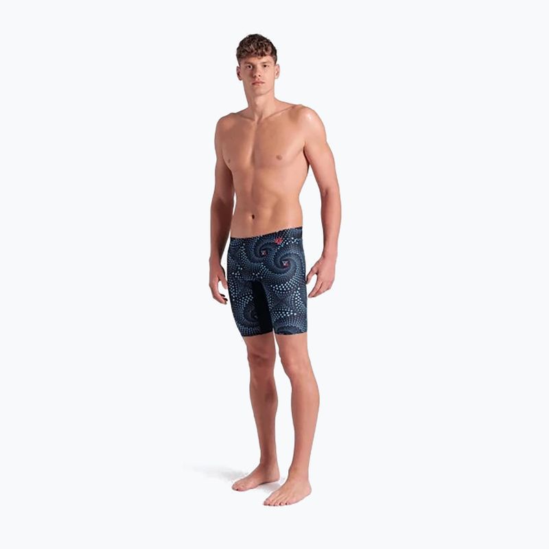 Ανδρική αρένα Fireflow Swim Jammer μαύρο/μαύρο multi 6