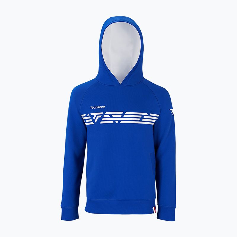 Παιδικό φούτερ τένις Tecnifibre Fleece Hoodie μπλε 21FLHO 6