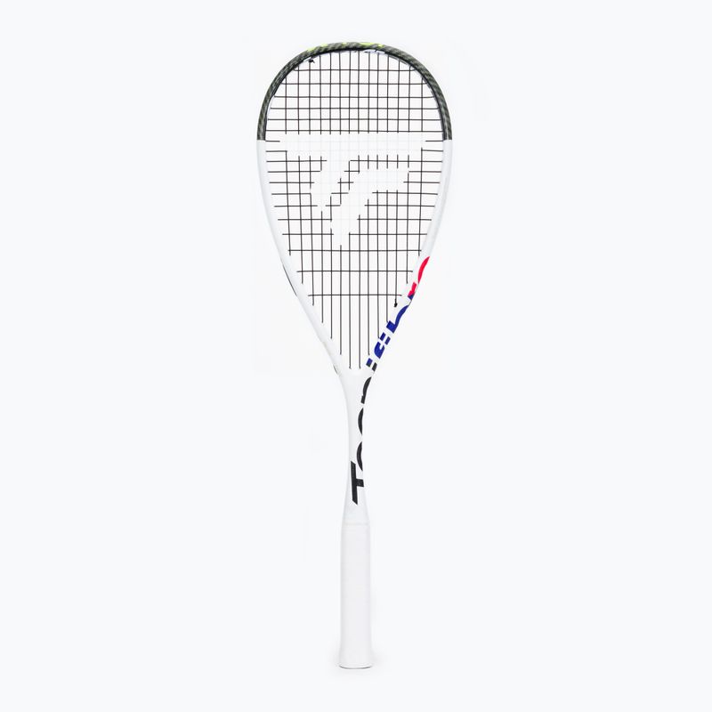 Ρακέτα σκουός Tecnifibre Carboflex 130 X-Top λευκή 12CAR130XT