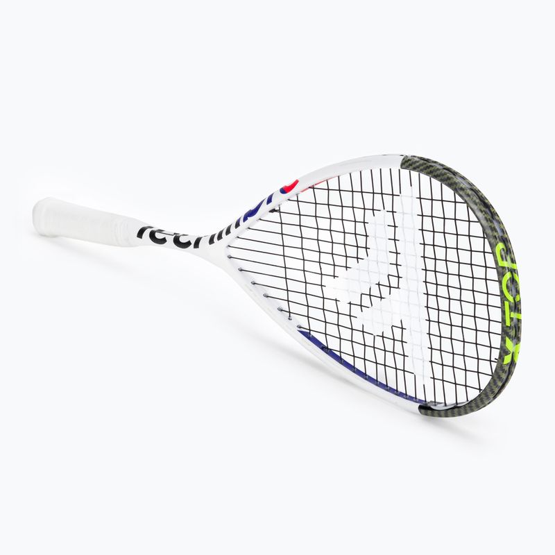 Ρακέτα σκουός Tecnifibre Carboflex 130 X-Top λευκή 12CAR130XT 2