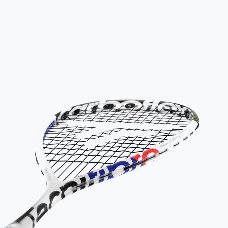 Ρακέτα σκουός Tecnifibre Carboflex 130 X-Top λευκή 12CAR130XT 8